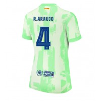 Maglia Calcio Barcelona Ronald Araujo #4 Terza Divisa Donna 2024-25 Manica Corta